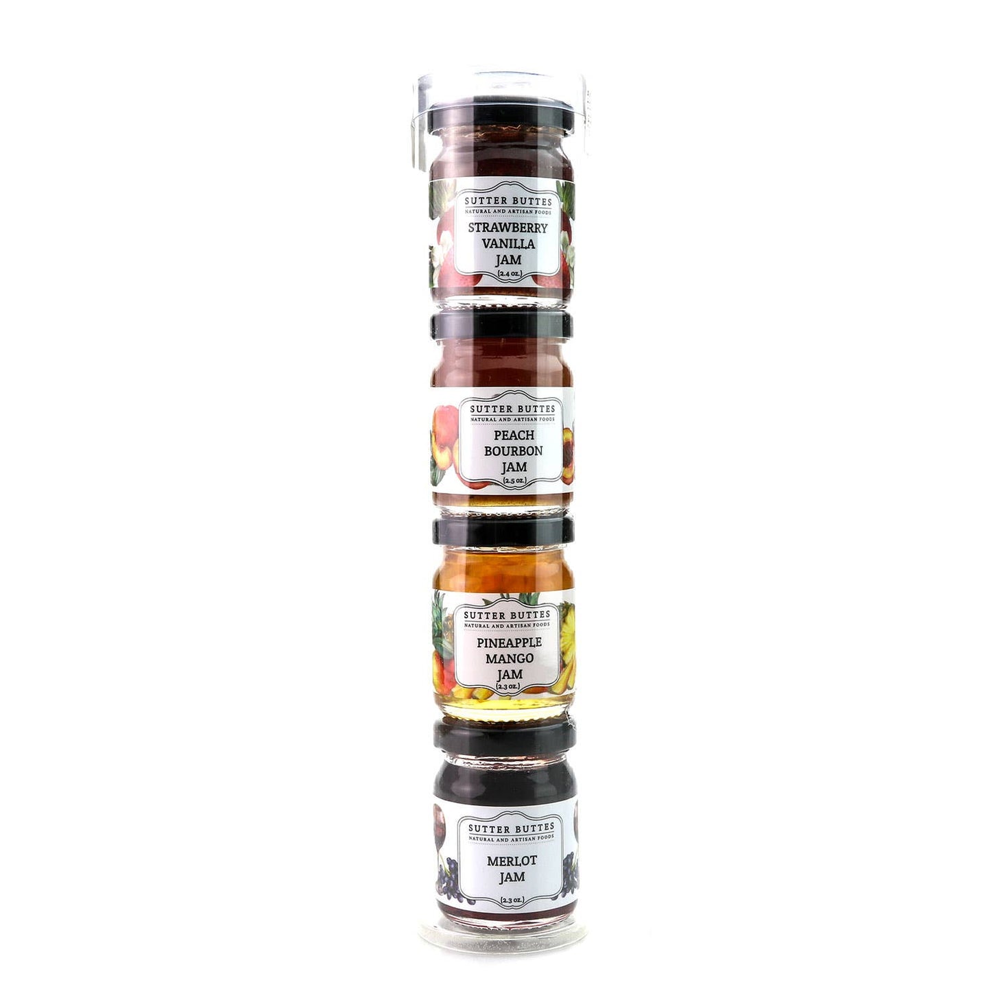 Gift Tubes, 4 pack: Jam