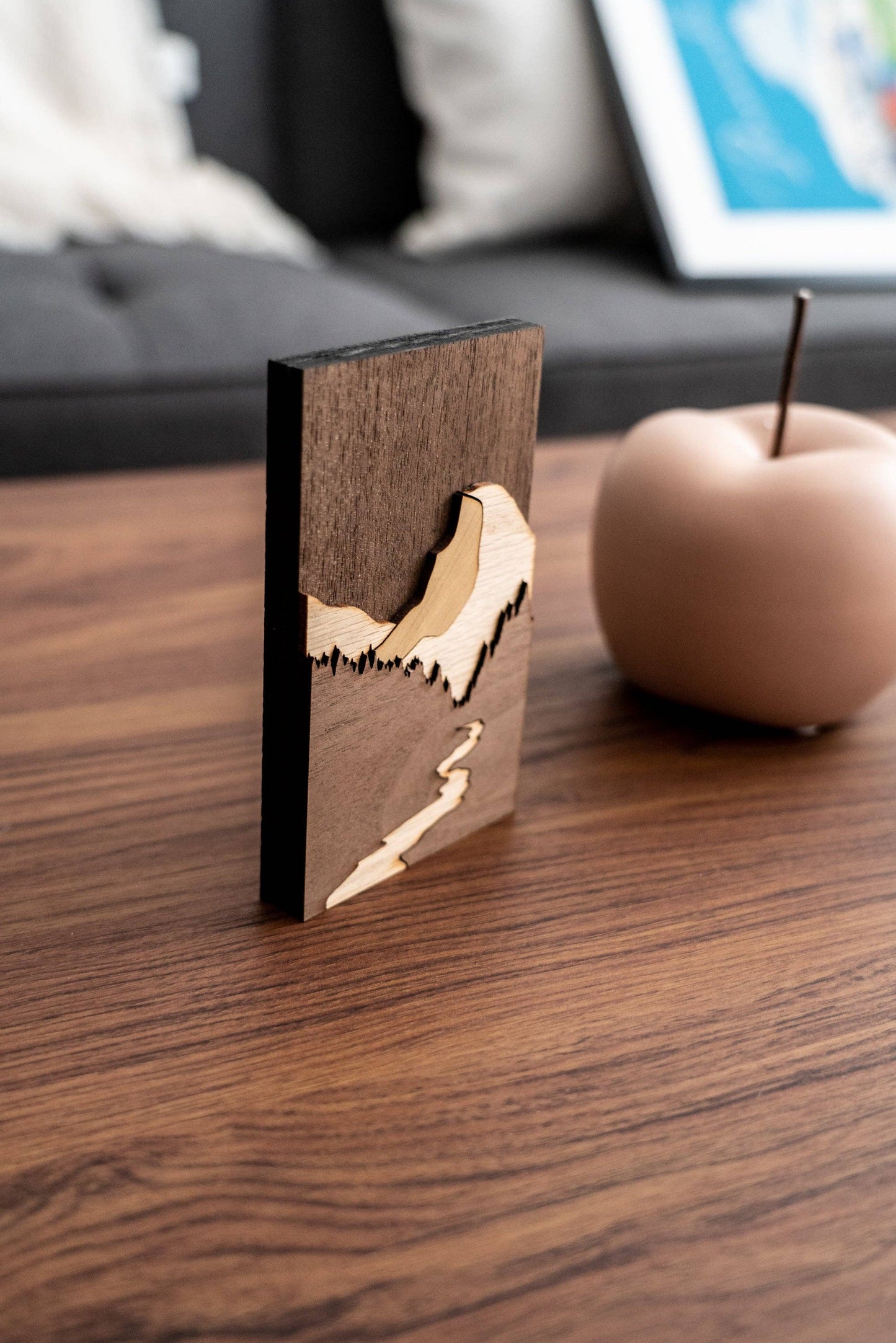Yosemite Half Dome Mini 3D Wood Art