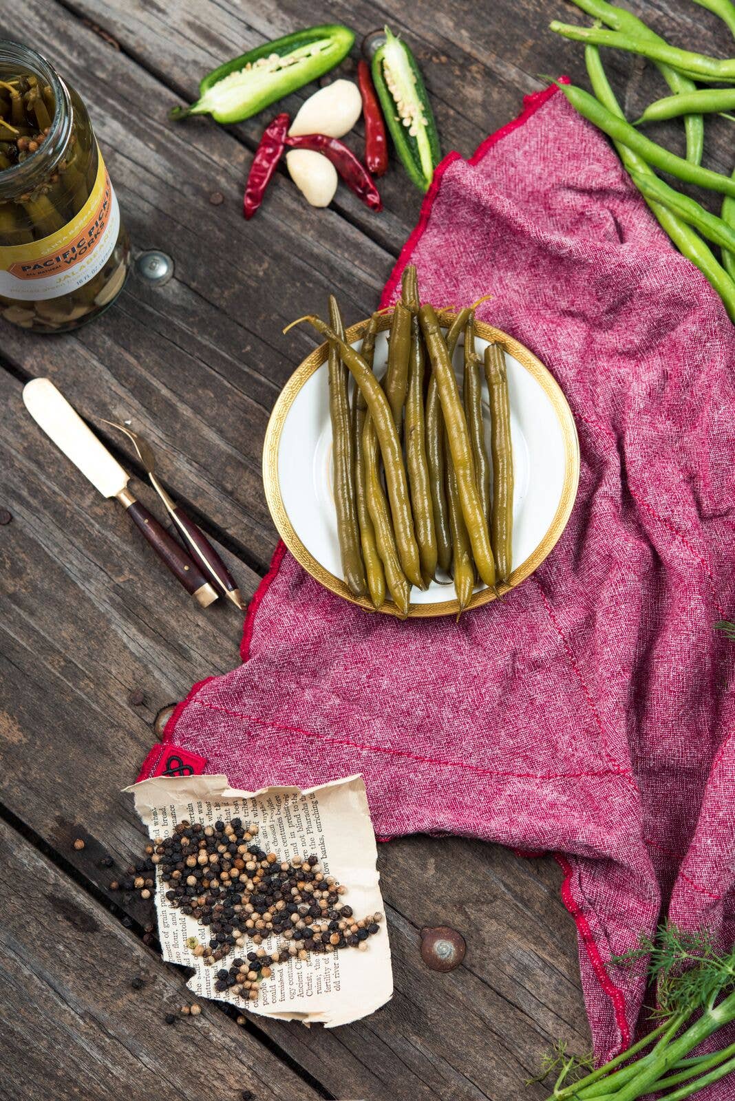 Jalabeaños - Pickled Green Beans: 16oz