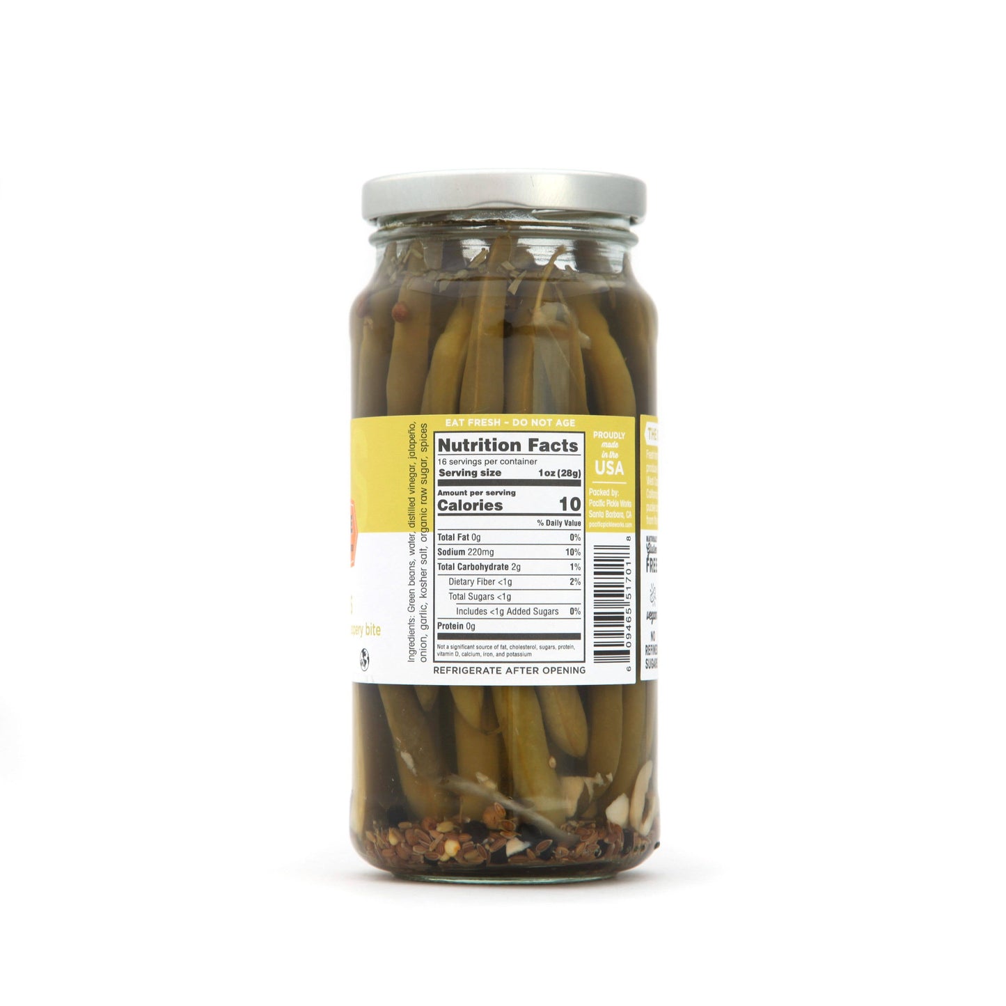 Jalabeaños - Pickled Green Beans: 16oz