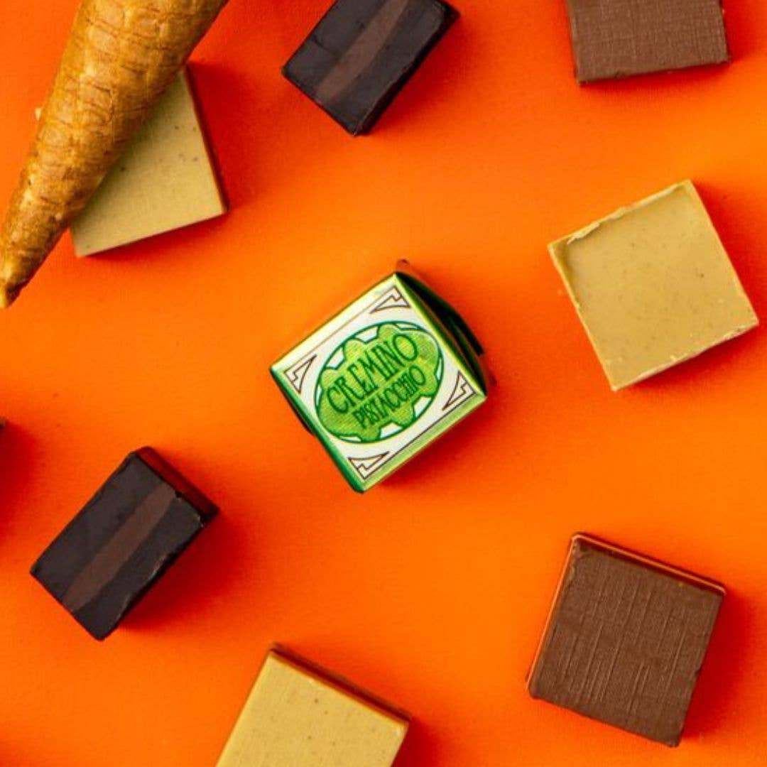 Cremino Pistachio & Gianduja - Italian Gourmet Chocolate