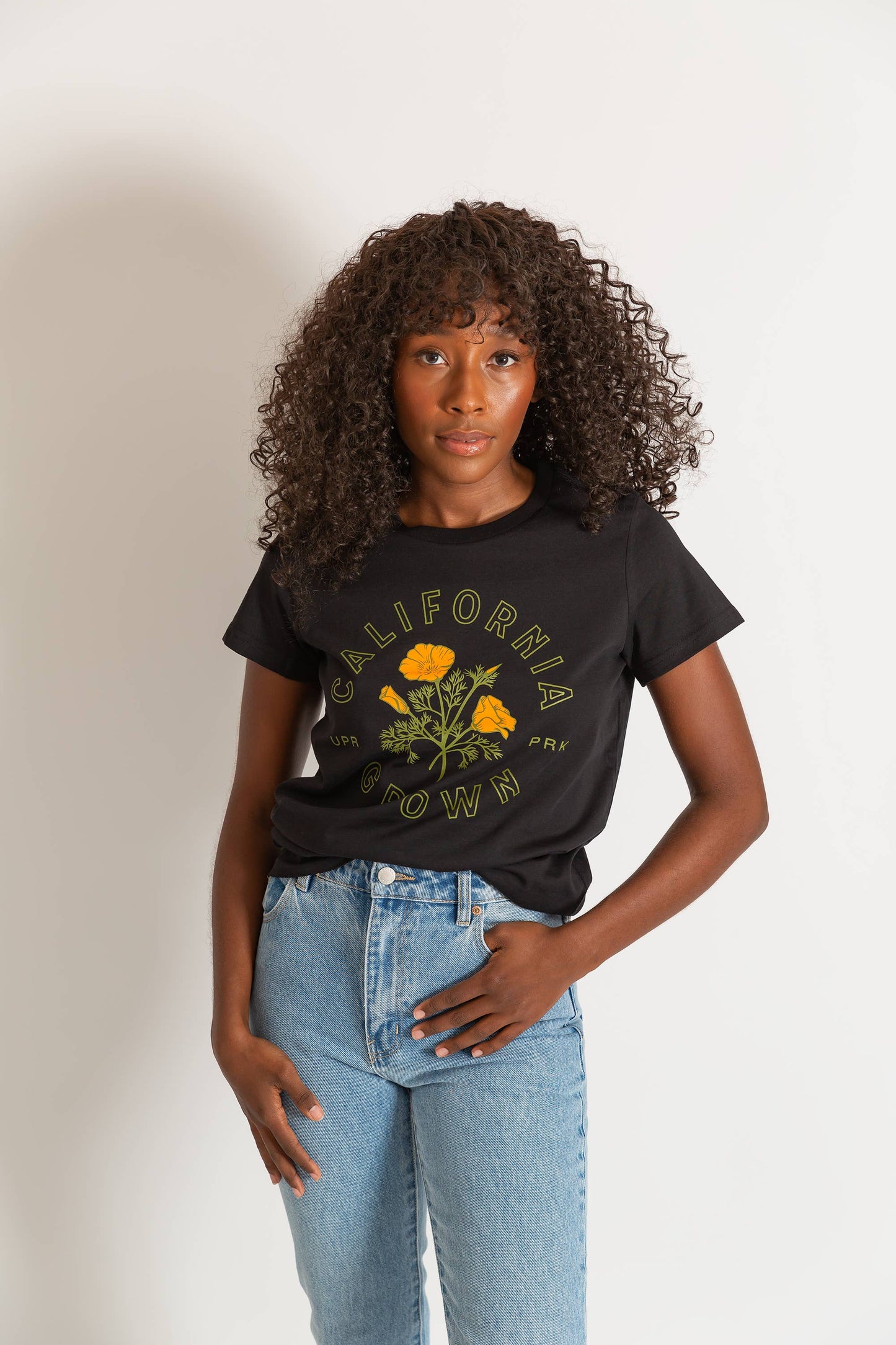 California Grown Routine Tee: Black / Small