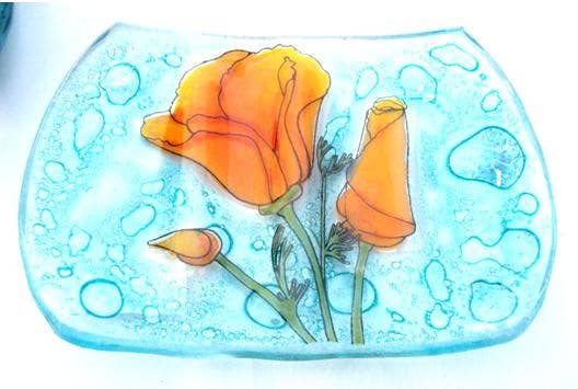 Poppy Soap Dish