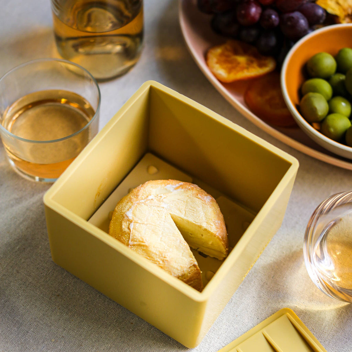 Cheese Vault For Soft Cheese | Artisan Cheese Storage: White