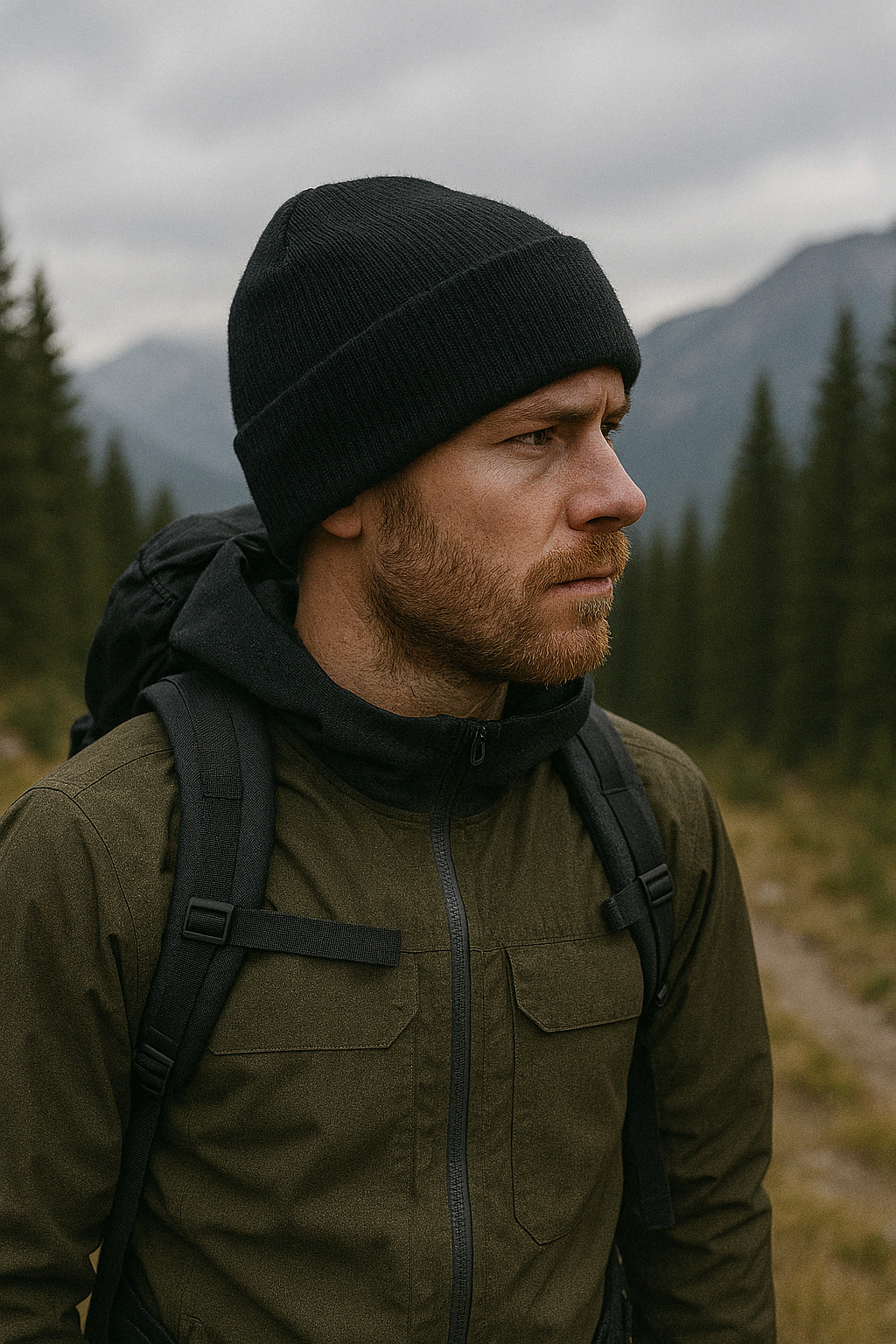 Yosemite National Park Beanie: Grey