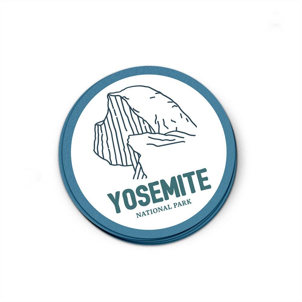 Yosemite National Park Sticker: 2"