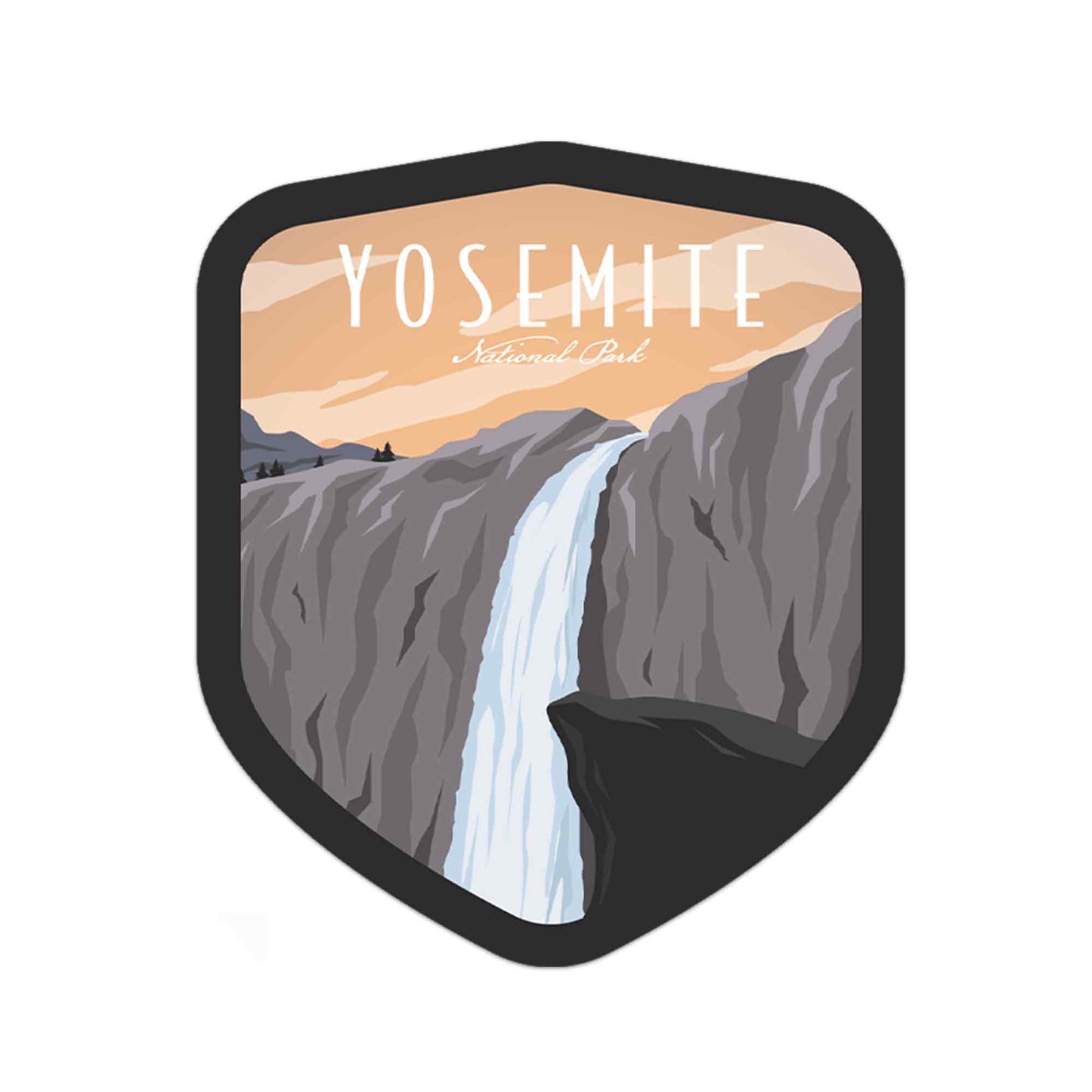 Yosemite National Park Sticker: 2"