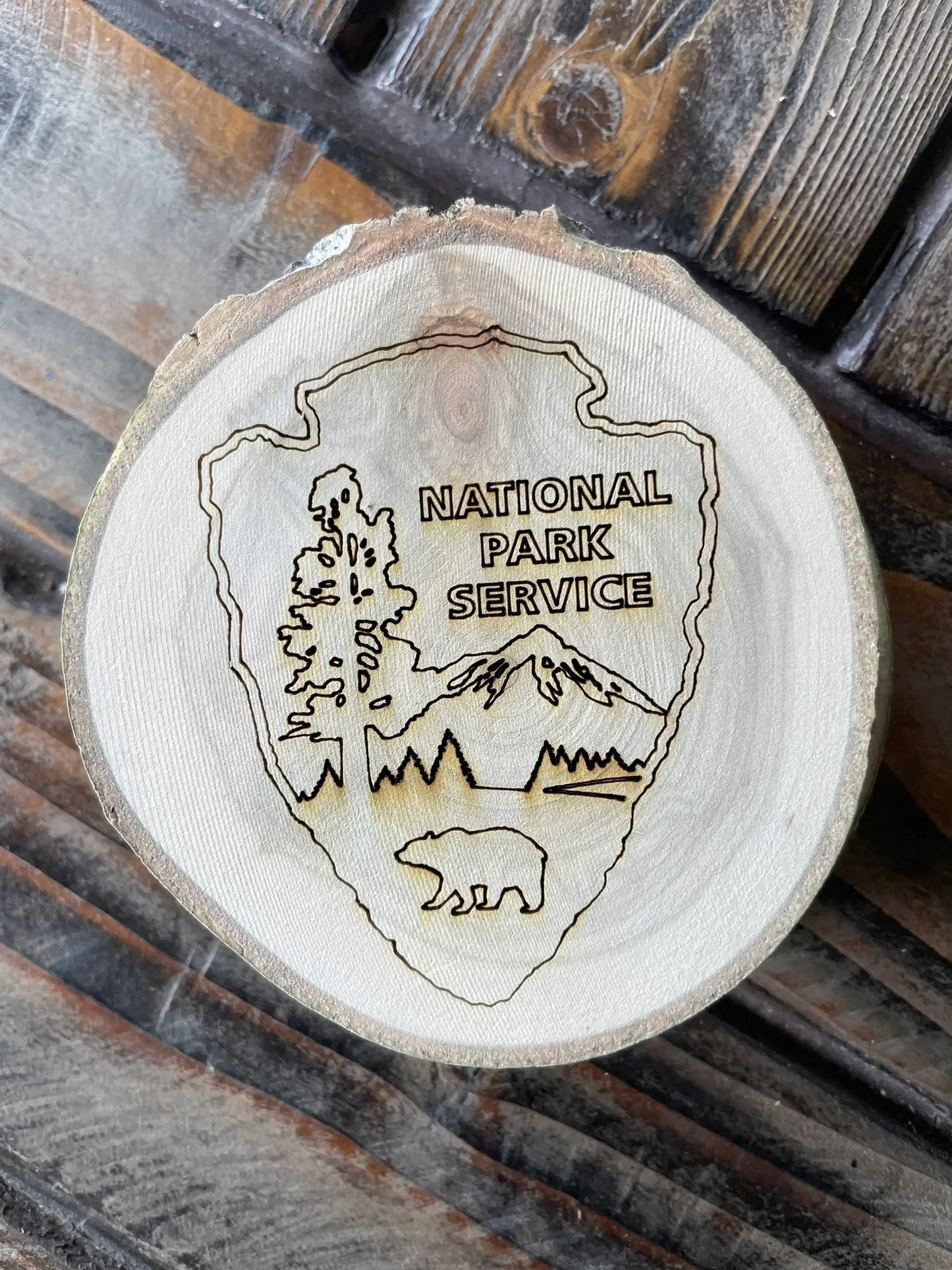 National Park Logo Coaster, National Park Souvenir, Gift