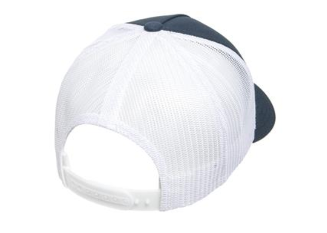 Yosemite Snapback Mesh Trucker Hat w/ National Park Patch: Heather Grey on Black