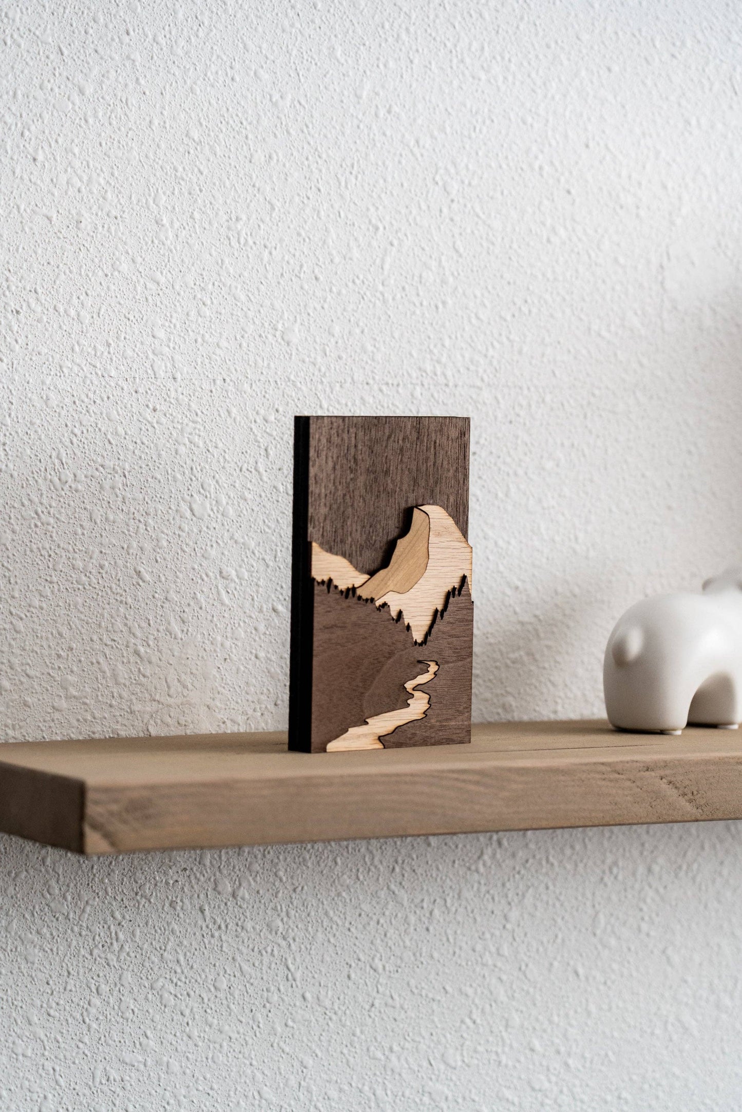 Yosemite Half Dome Mini 3D Wood Art
