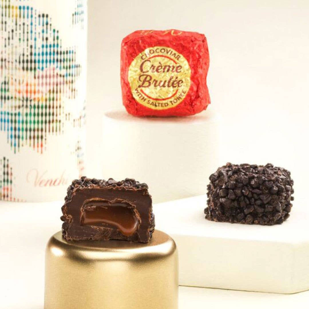 Chocoviar Creme Brulee - Italian Gourmet Chocolate