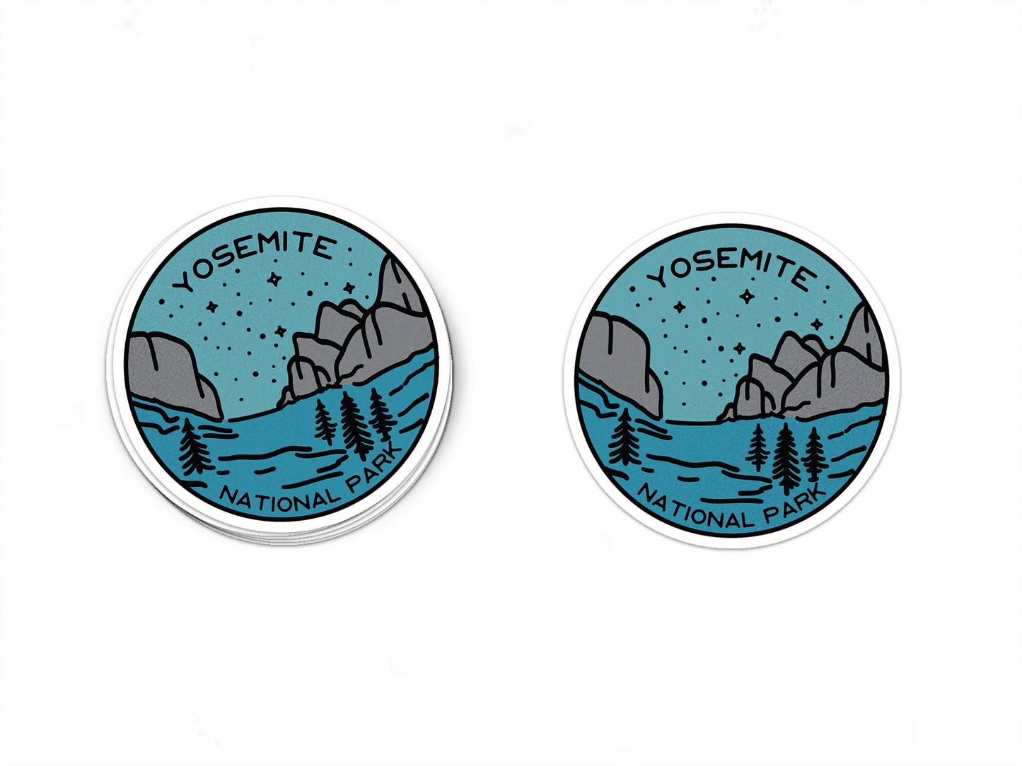 Yosemite National Park Sticker: 2"