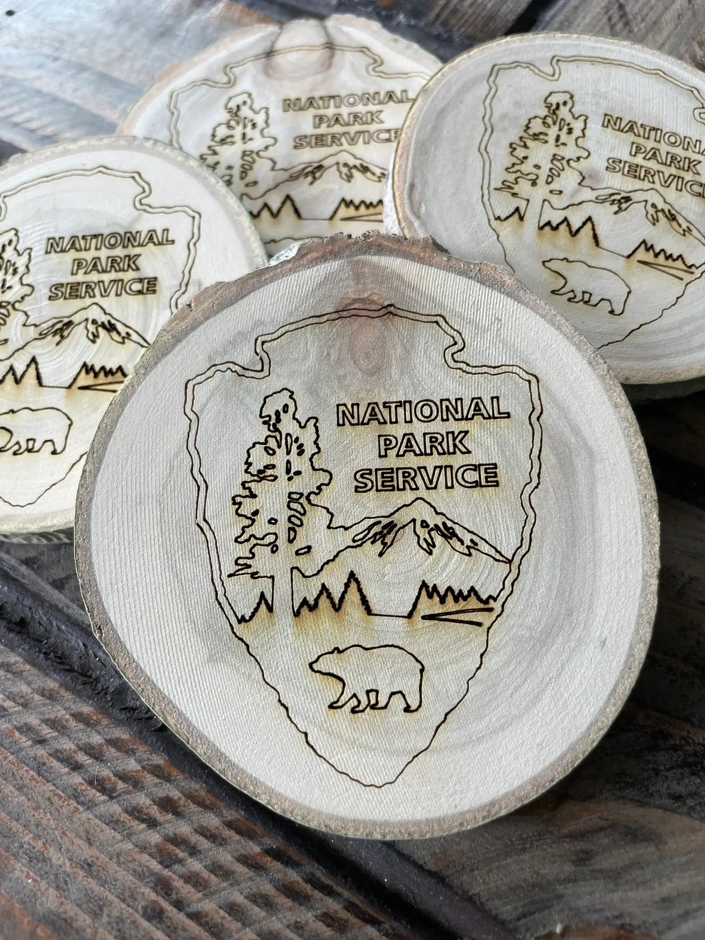 National Park Logo Coaster, National Park Souvenir, Gift