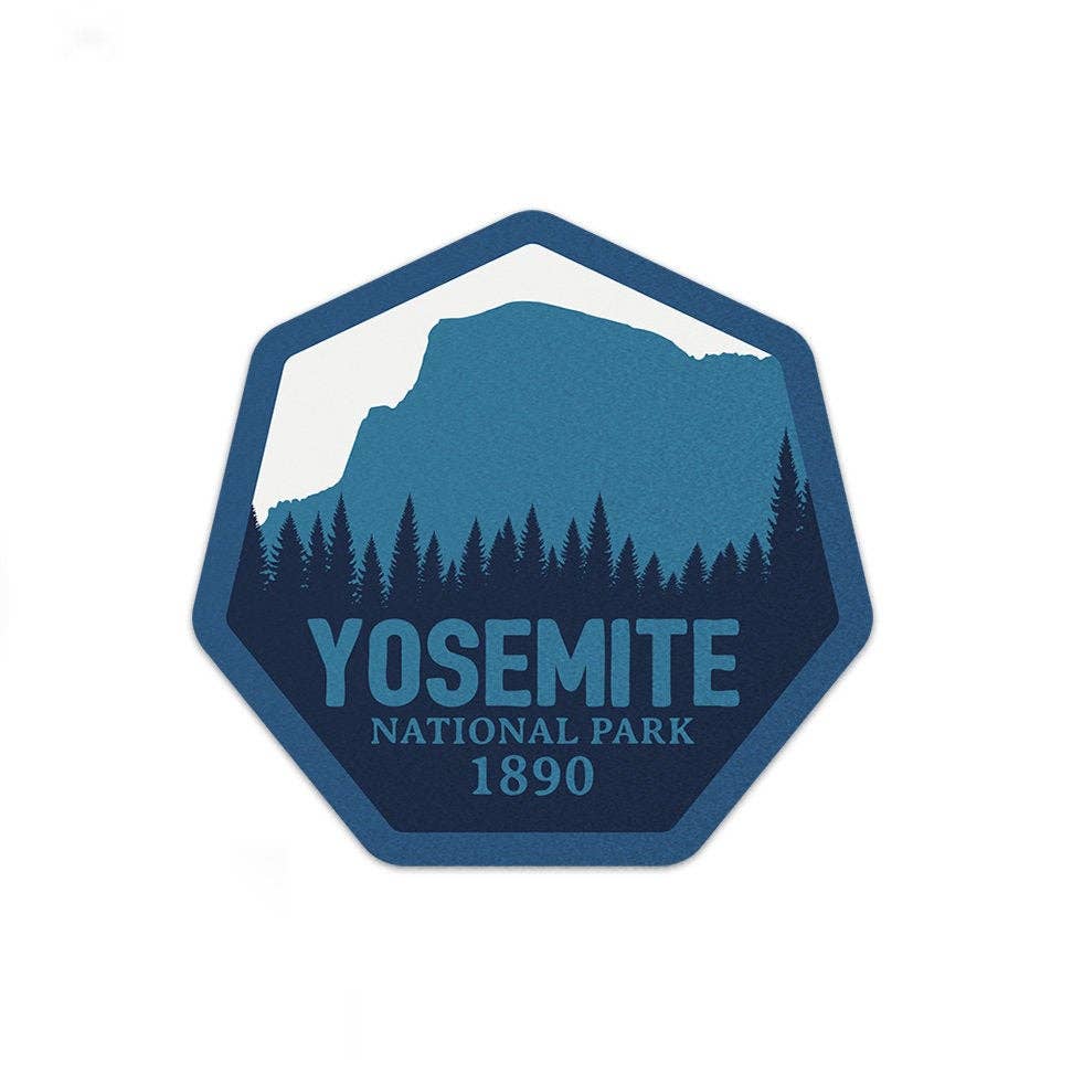 Yosemite National Park Sticker: 2"