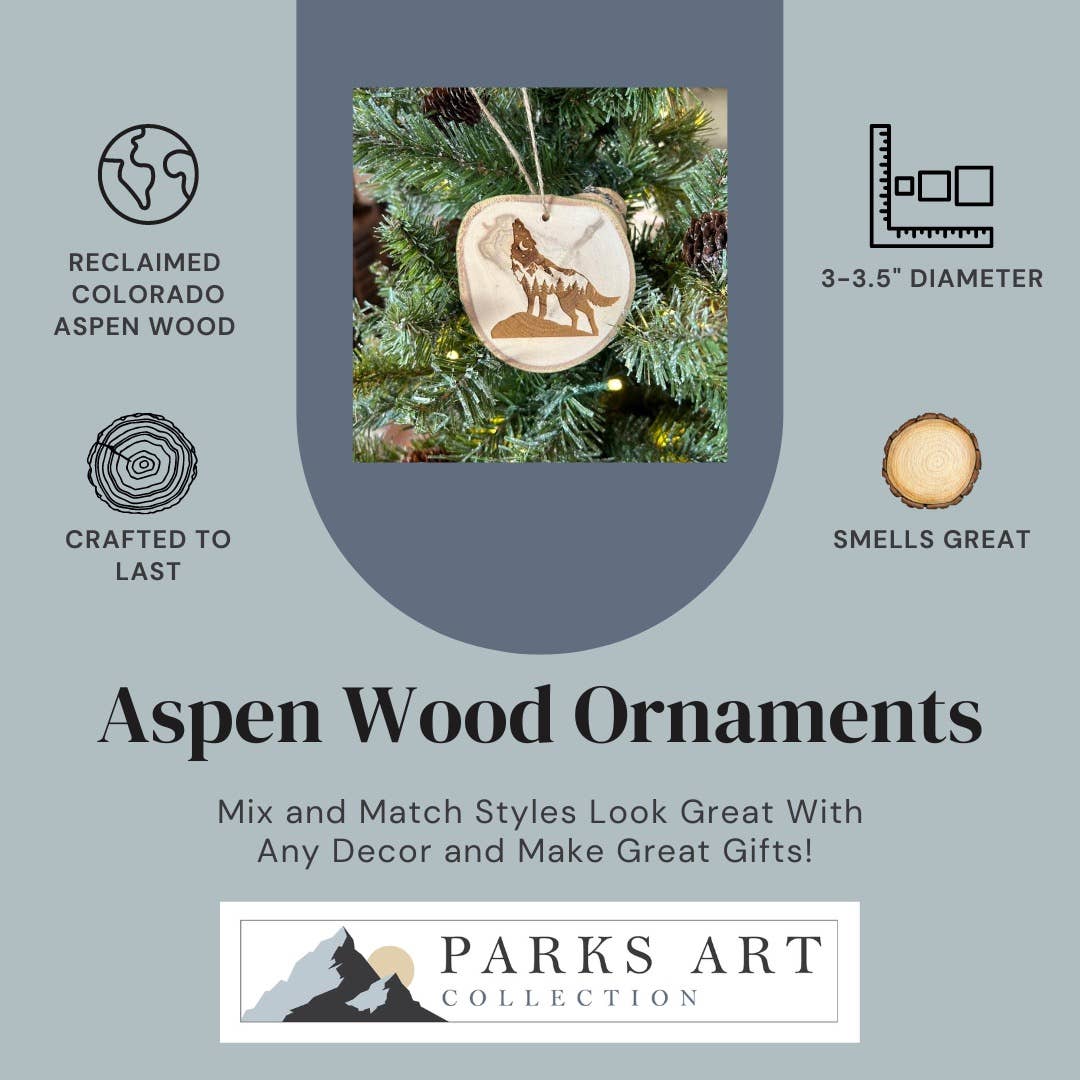 Yosemite National Park Ornament, Sierra Nevadas California