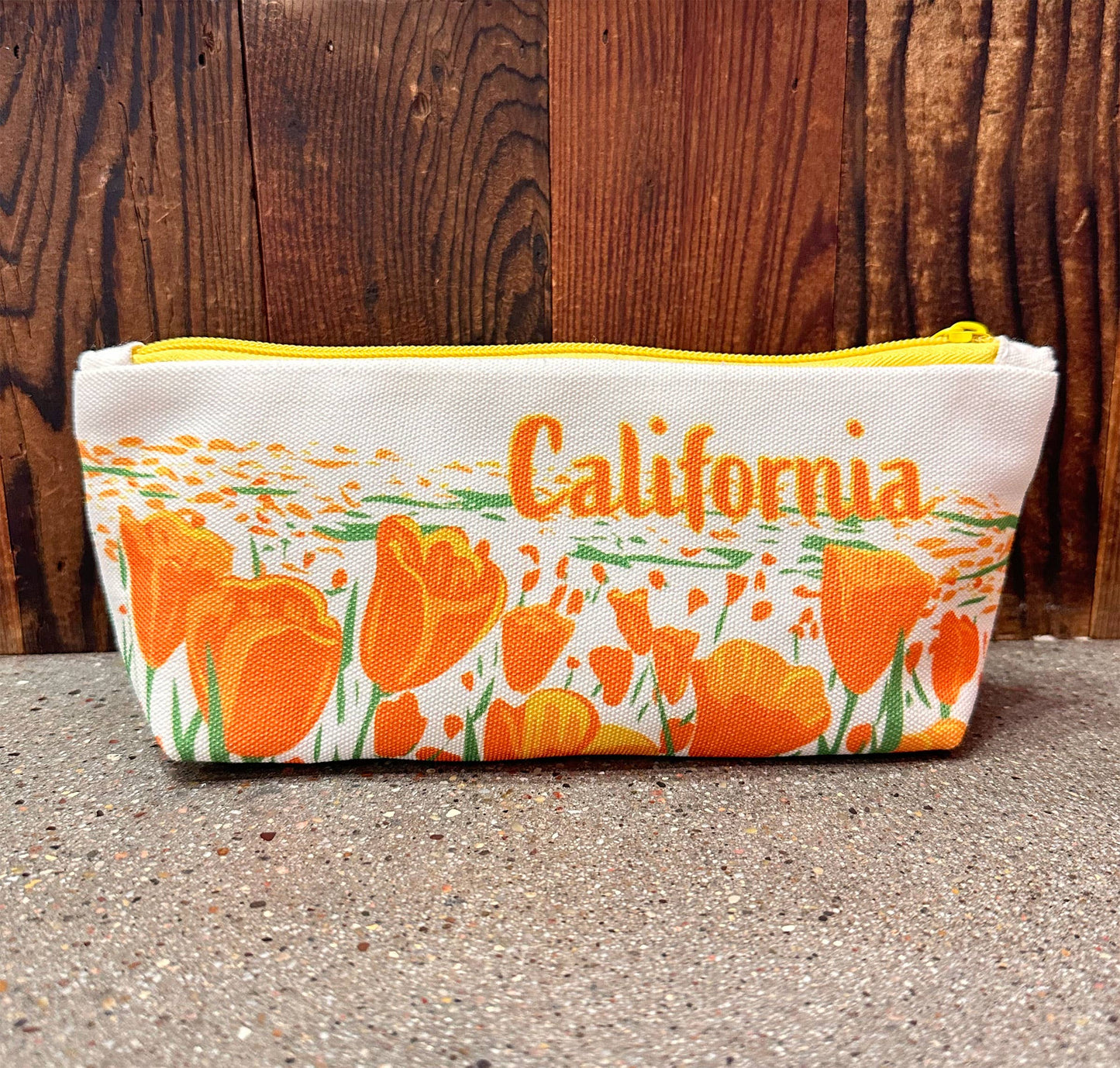 California Poppies Pencil Pouch
