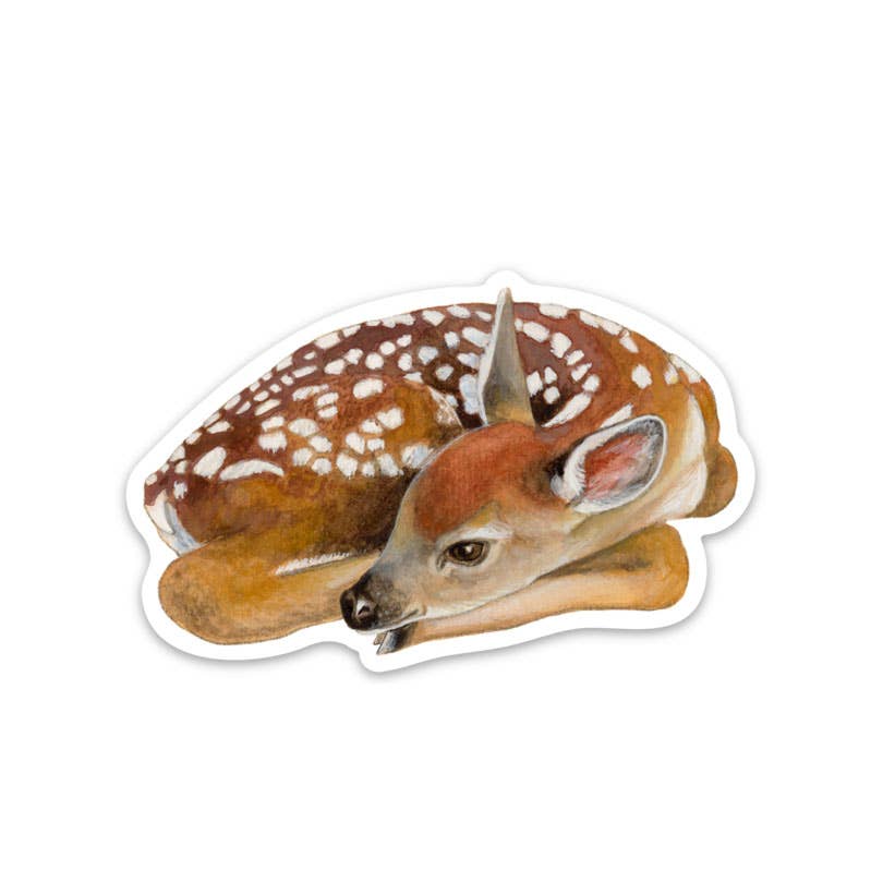 Baby Deer - Vinyl STICKER
