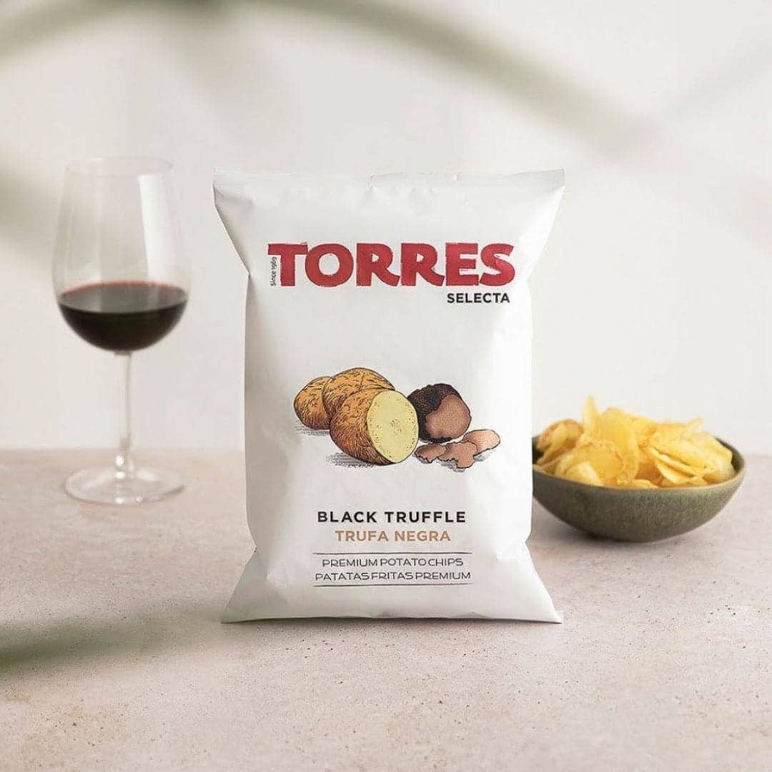 Torres Potato Chips Black Truffle