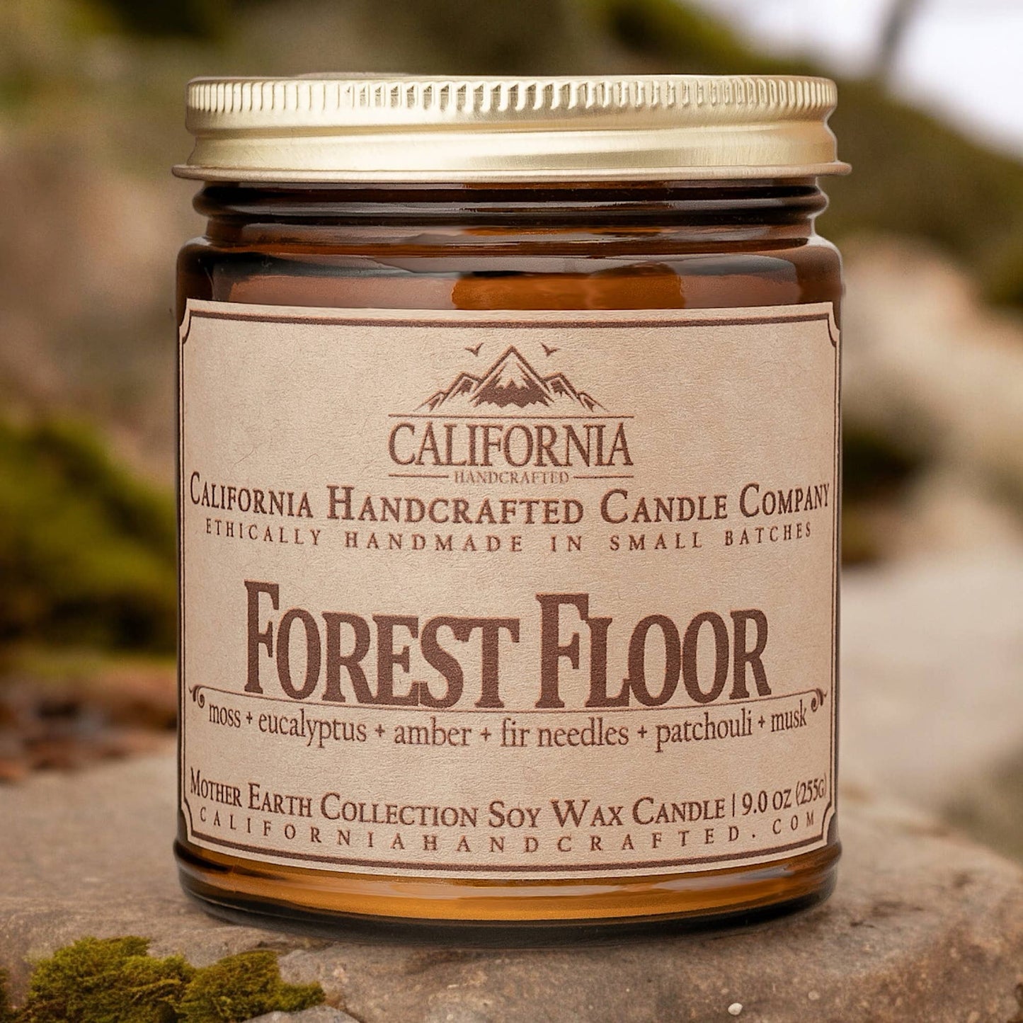 Forest Floor Coconut Apricot Jar Candle