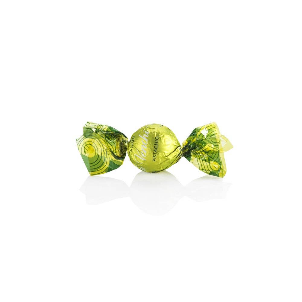 Salted Pistachio Crunchy Chocolate Pearls - Italian Gourmet