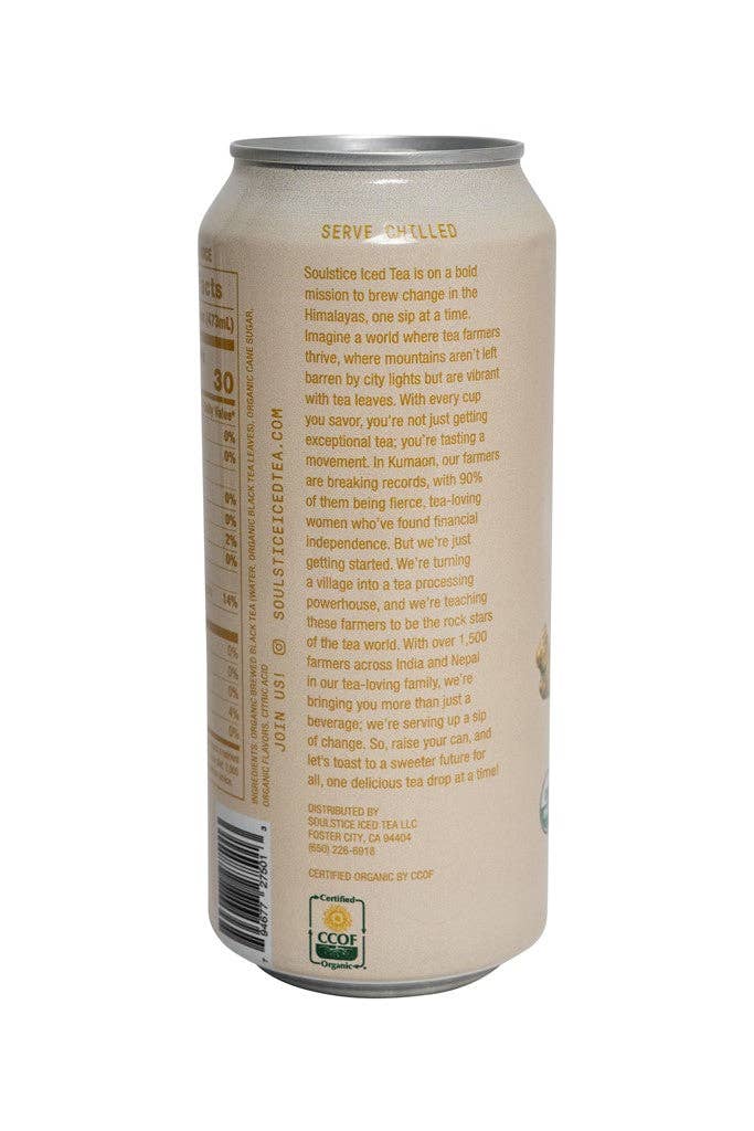 Organic Peach Ginger