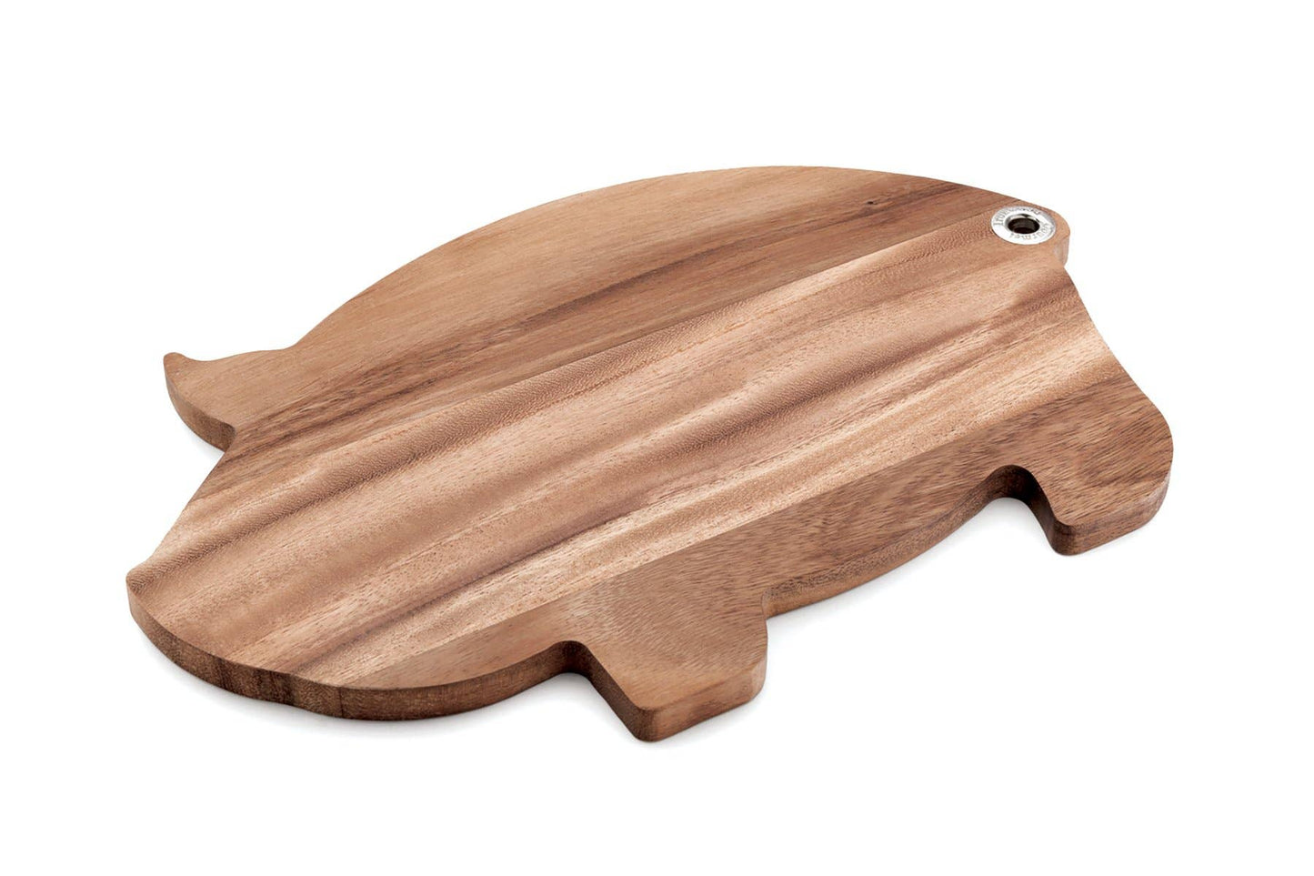 Ironwood Pig Shaped Serving Board, Acacia, 10.25" x 8.25"