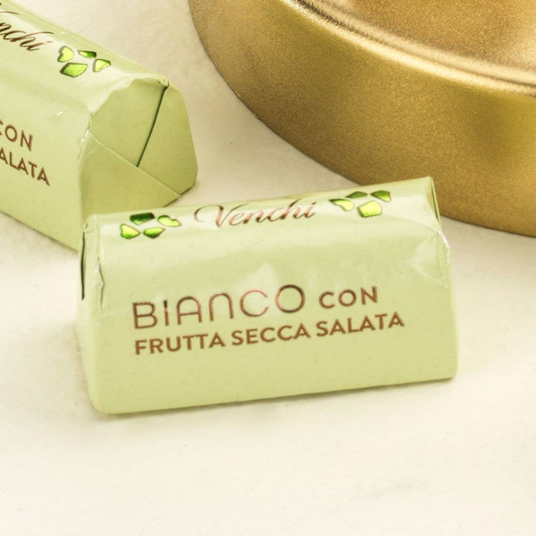 Salted Mixed Nuts & White Chocolate Ingots - Italian Gourmet