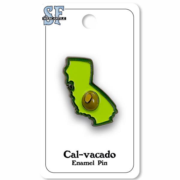 Cal-vocado Enamel Pin