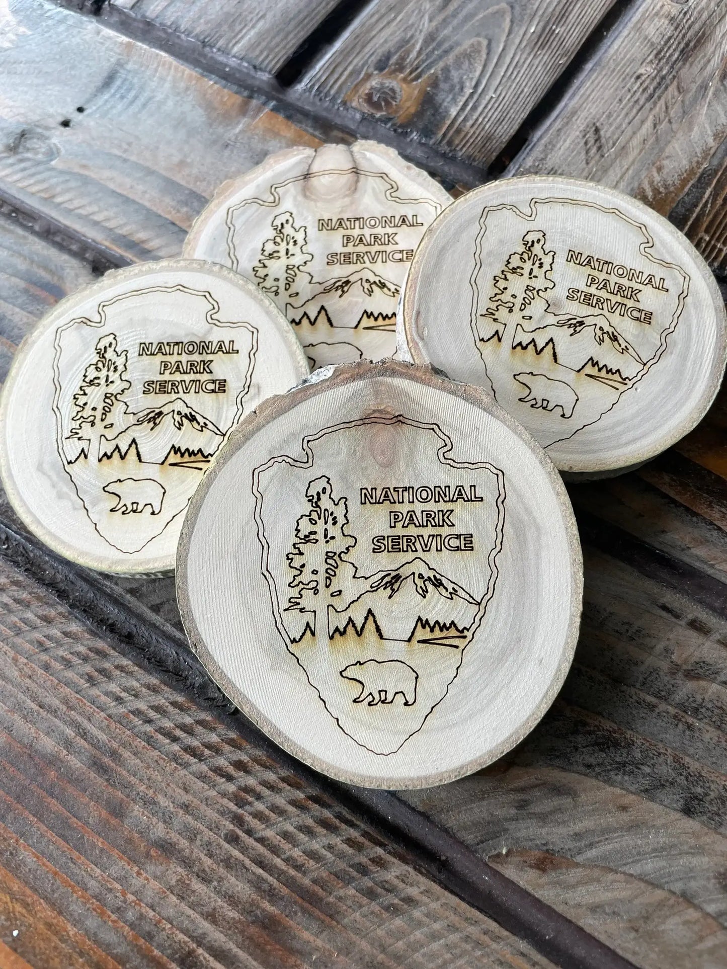 National Park Logo Coaster, National Park Souvenir, Gift