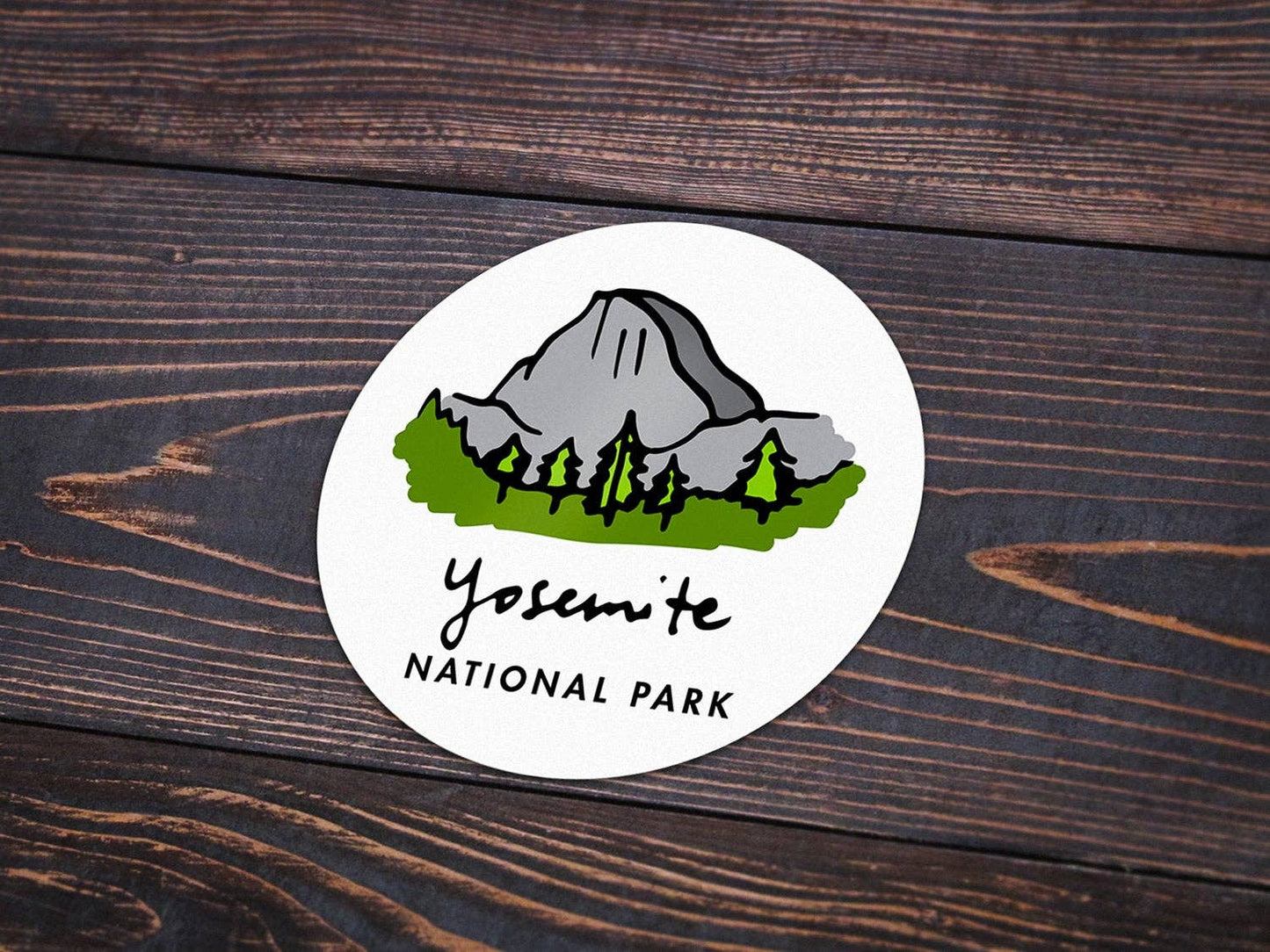 Yosemite National Park Sticker: 3"