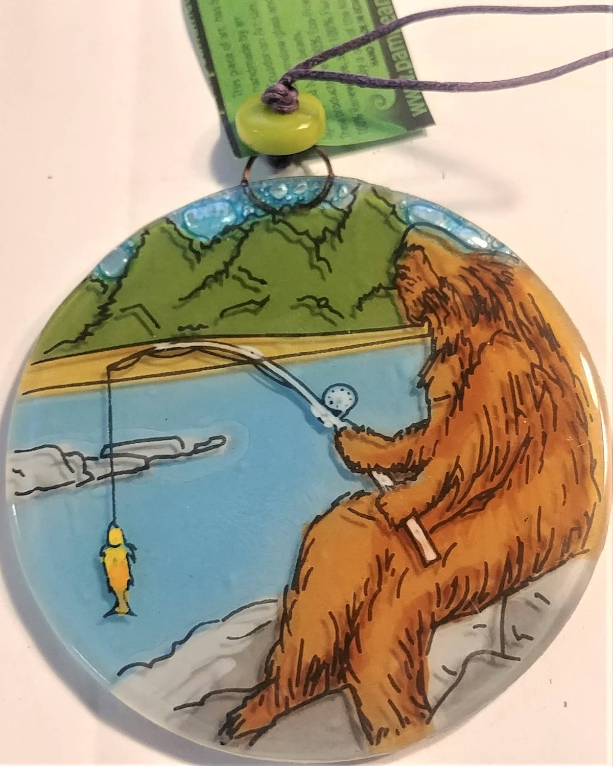Big Foot (Sasquatch) Walking Ornament / Suncatcher