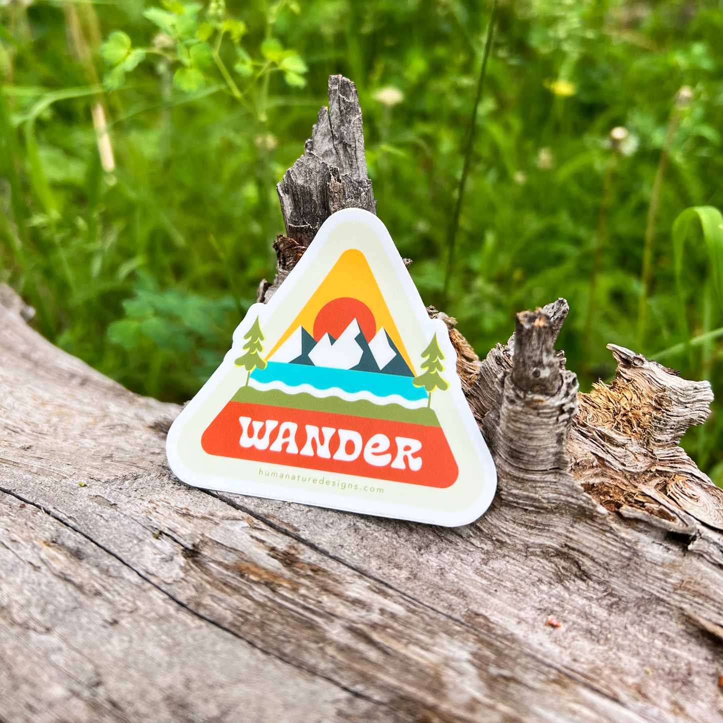 Wander Sticker - Wander Nature Sticker - Adventure Decal
