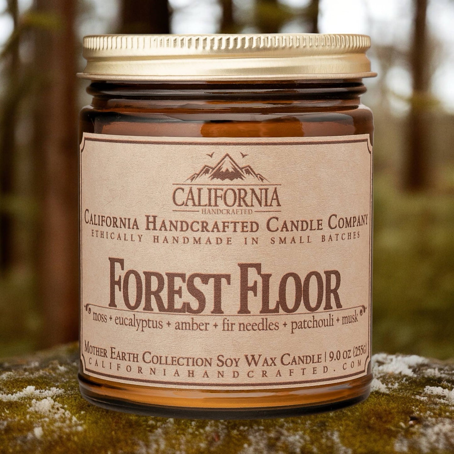 Forest Floor Coconut Apricot Jar Candle