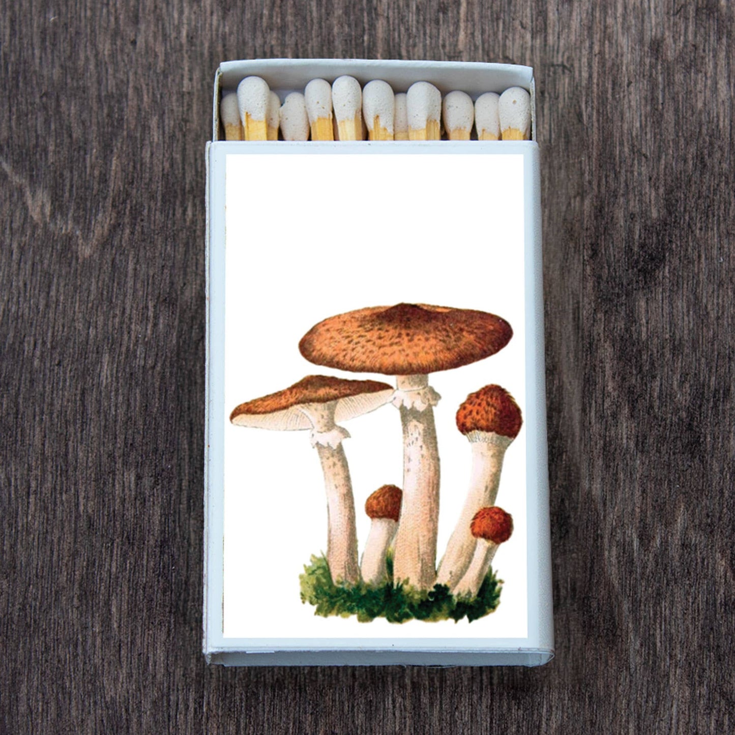 Mushroom Cluster Matchbox • Decorative Matches •