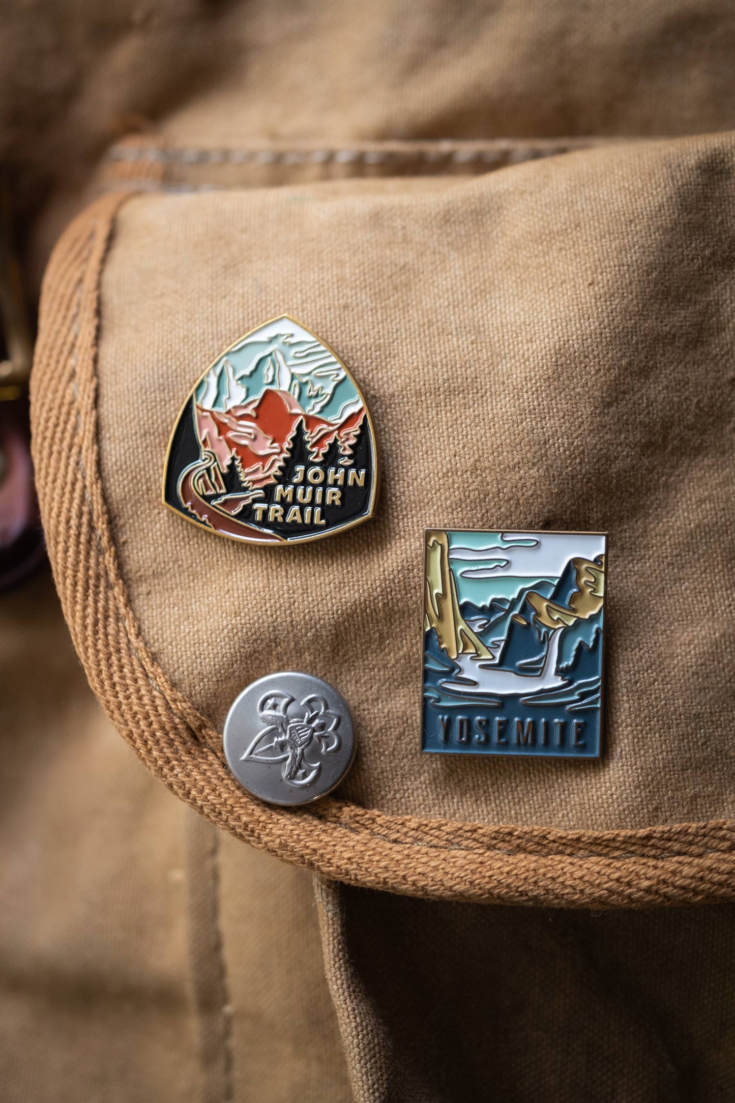 Yosemite National Park Enamel Pin