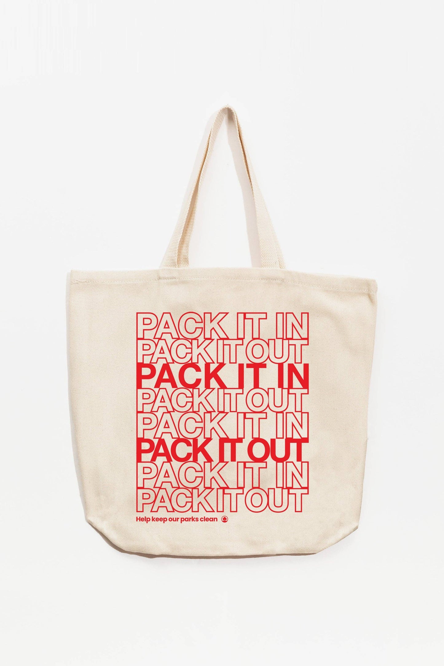 Keep Our Parks Clean Tote Bag: Budget