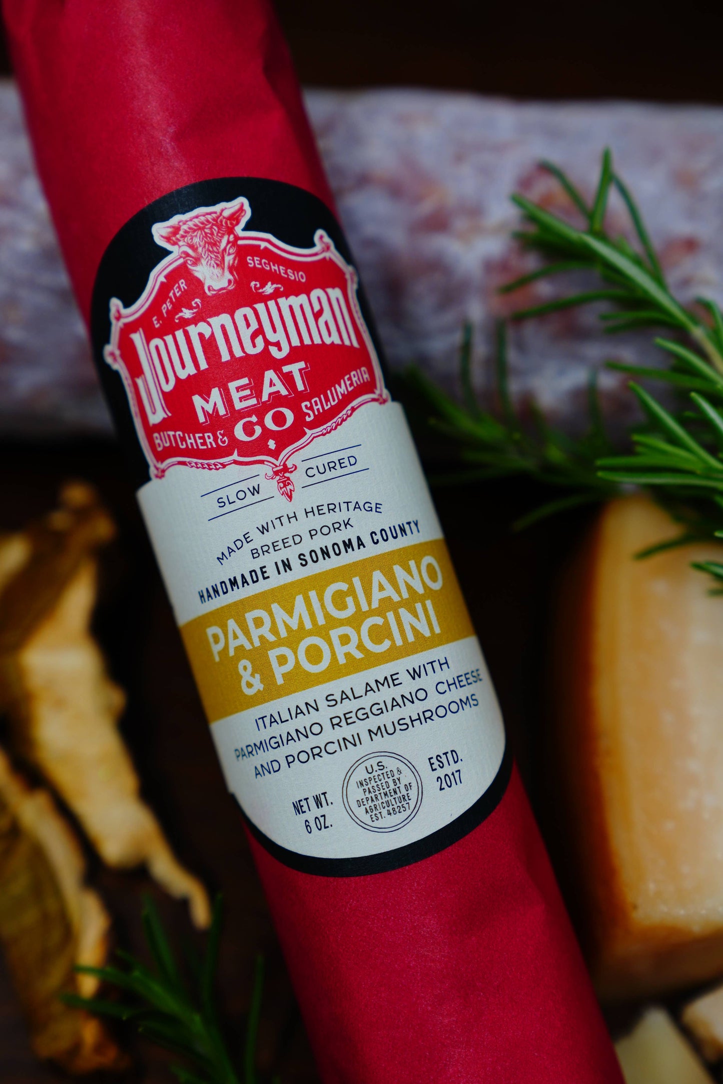 Parmigiano & Porcini Salami Chub