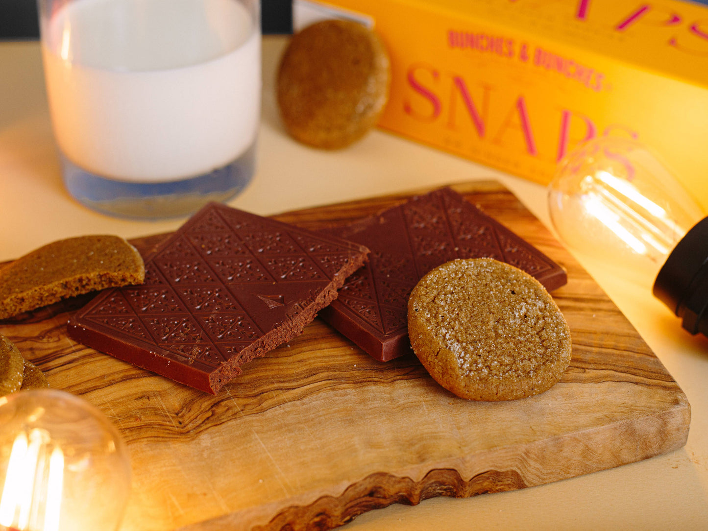 Ginger Snap Milk Chocolate