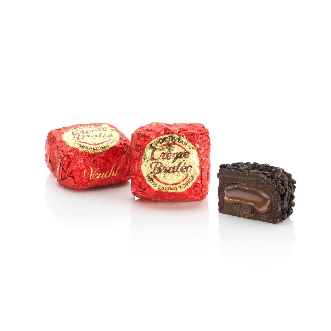Chocoviar Creme Brulee - Italian Gourmet Chocolate