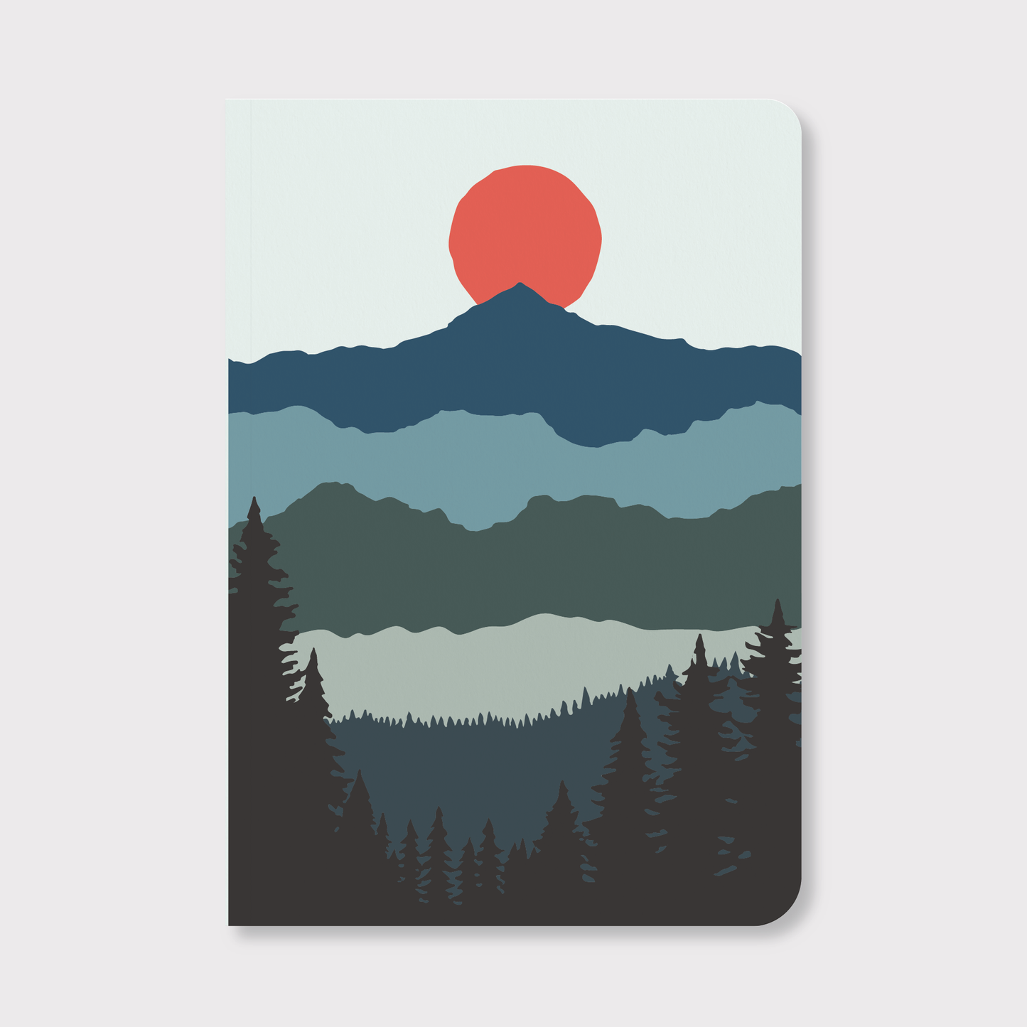 Forest Sun Notebook