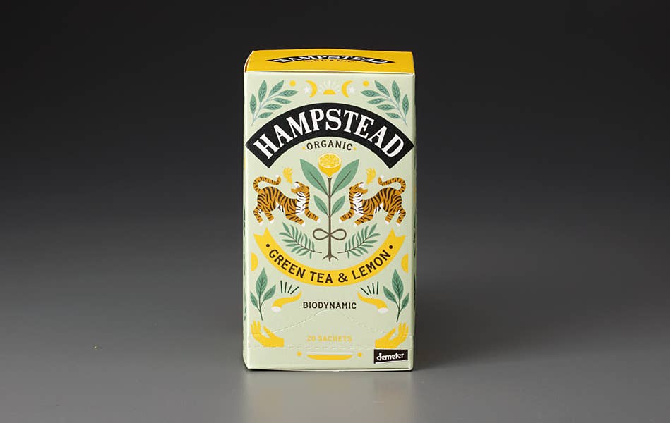 Hampstead Organic Green Tea & Lemon (20 Teabags)