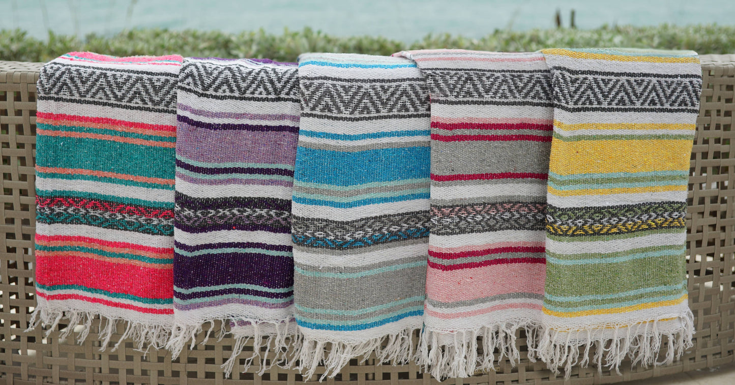 5'X7' Striped Blankets