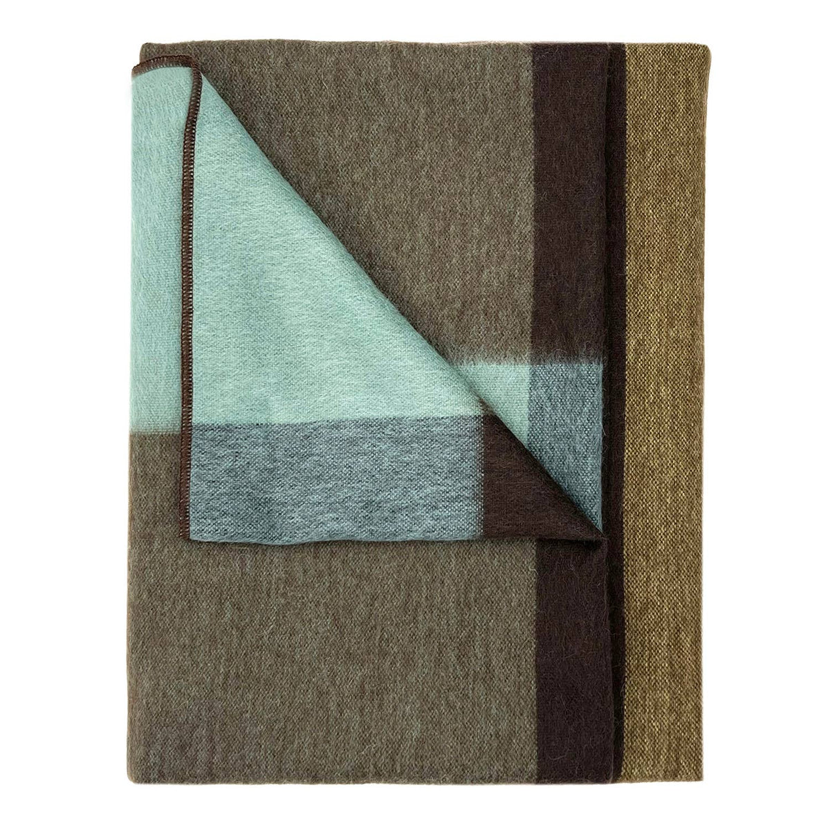 Alpaca Throw Blanket - Mosswood: Throw     (45x70)