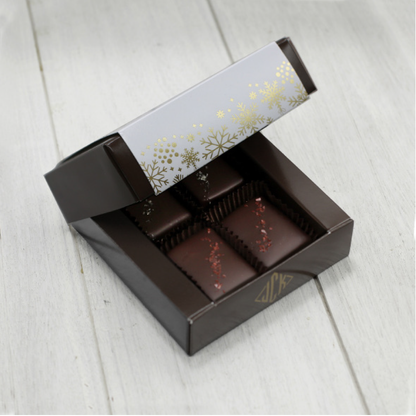 Holiday 4pc Truffle Fudge Assortment