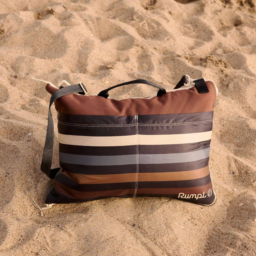Stash Mat - Mocha Mini Stripes: Large