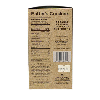 Potter's Crackers Organic Six Seed Crackers - 5 oz