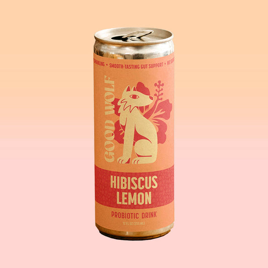 Hibiscus Lemon Probiotic Soda (Hand-Crafted)