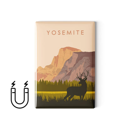Yosemite National Park Magnet | California Fridge Magnets | Travel Souvenir