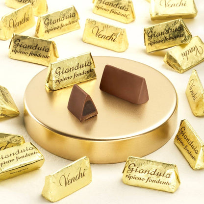 Dark Chocolate Filled Gianduia - Italian Gourmet Chocolate