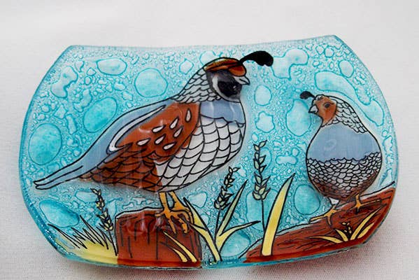 Quail Bird Soap Dish